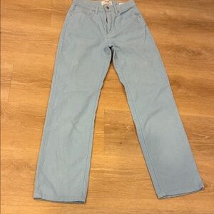 Cotton On Light Blue Corduroy Pants Sz 4 Like New Academia Preppy